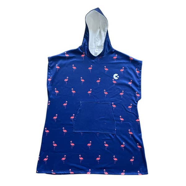 Hooded Towel - Flamingo