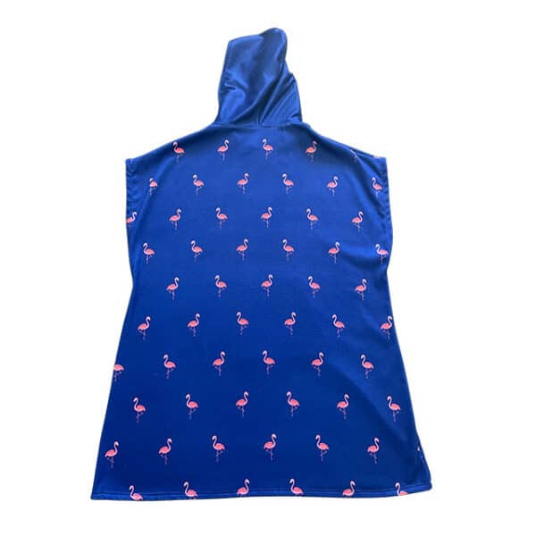 Hooded Towel - Flamingo - Image 3