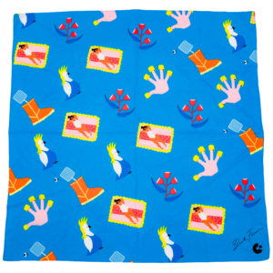 Large - Australiana bandanna