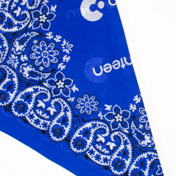Mexican design bandanna - Blue - Image 2