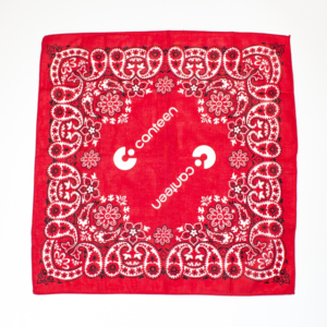 A wide shot photo of the Red Mexican bandana