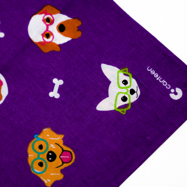 Stylish Dogs - Purple bandanna - Image 2