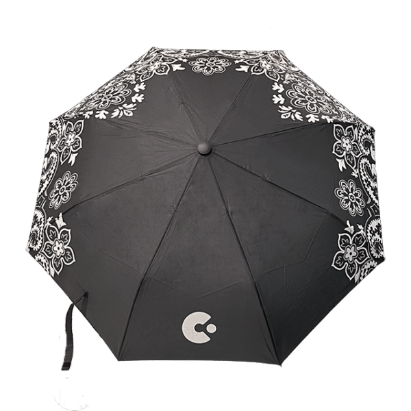 Compact Black Umbrella - Image 3