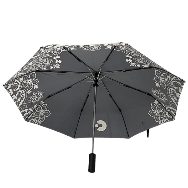 Compact Black Umbrella - Image 2