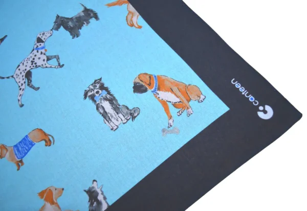 A close up photo of the Pillow Talk - Dogs bandanna