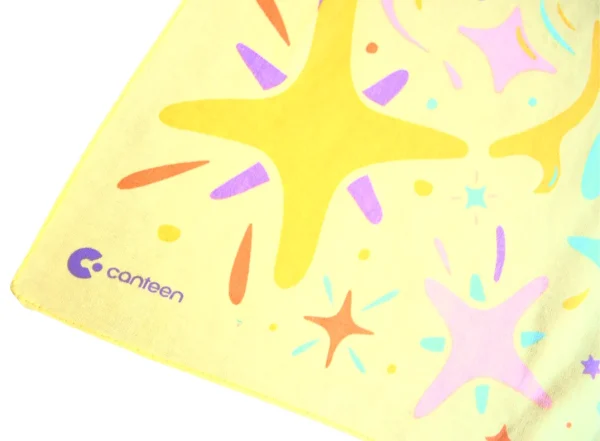 A close up photo of the Waves of Courage bandanna
