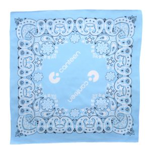 Sky blue mexican designed bandanna